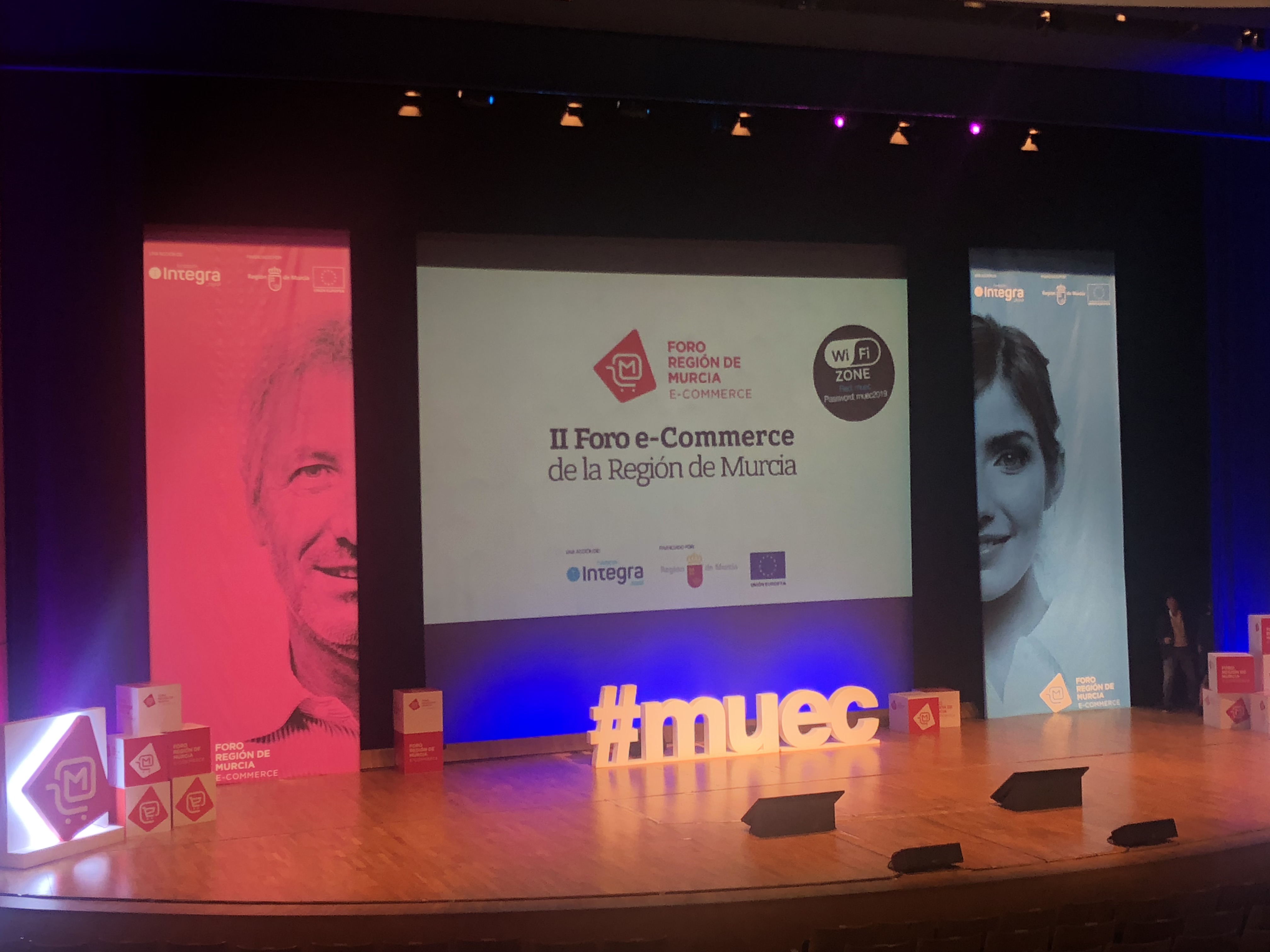 Campaña de comunicación #MUEC El foro e-commerce de la Región de Murcia