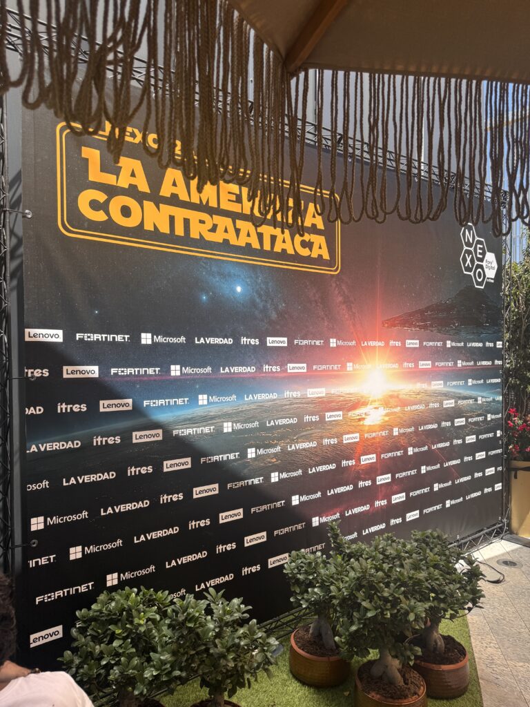 Photocall de 3,5x2,5 en ODISEO en El Cielo